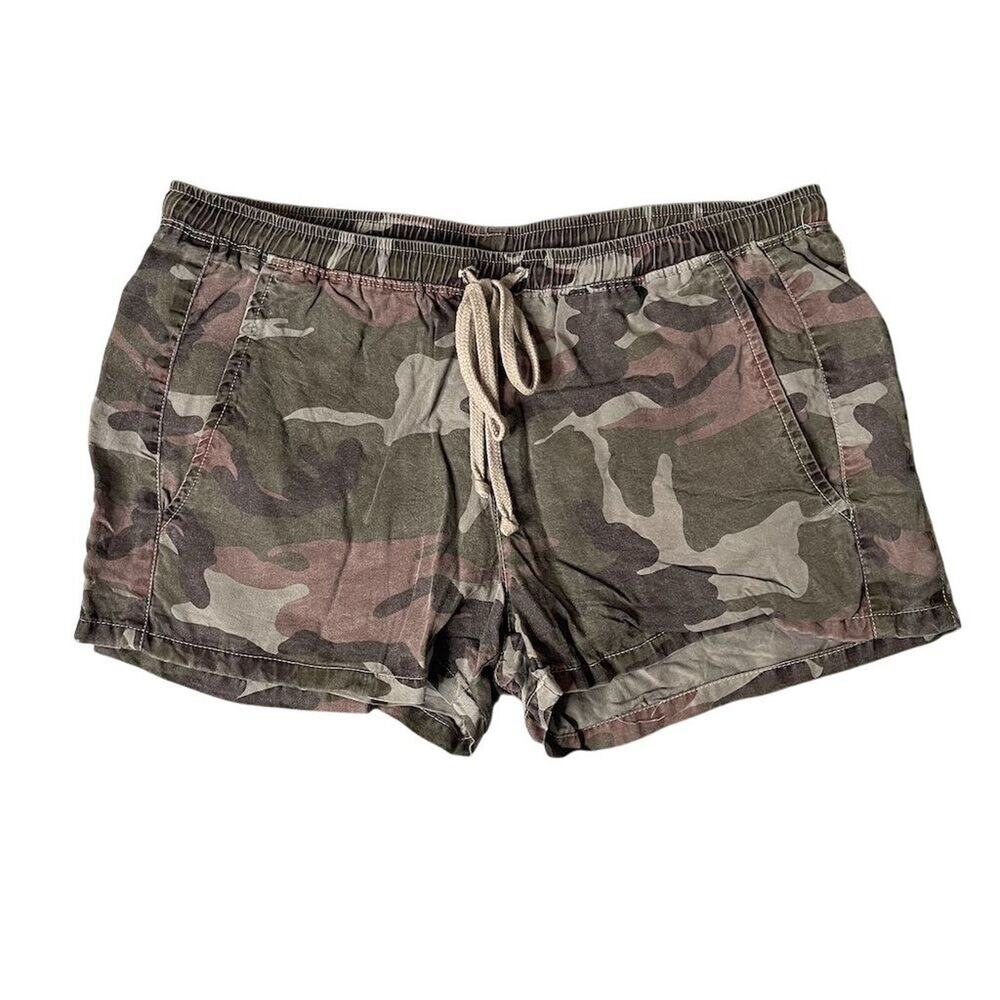 Hardtail Forever Camo Drawstring Shorts Size S